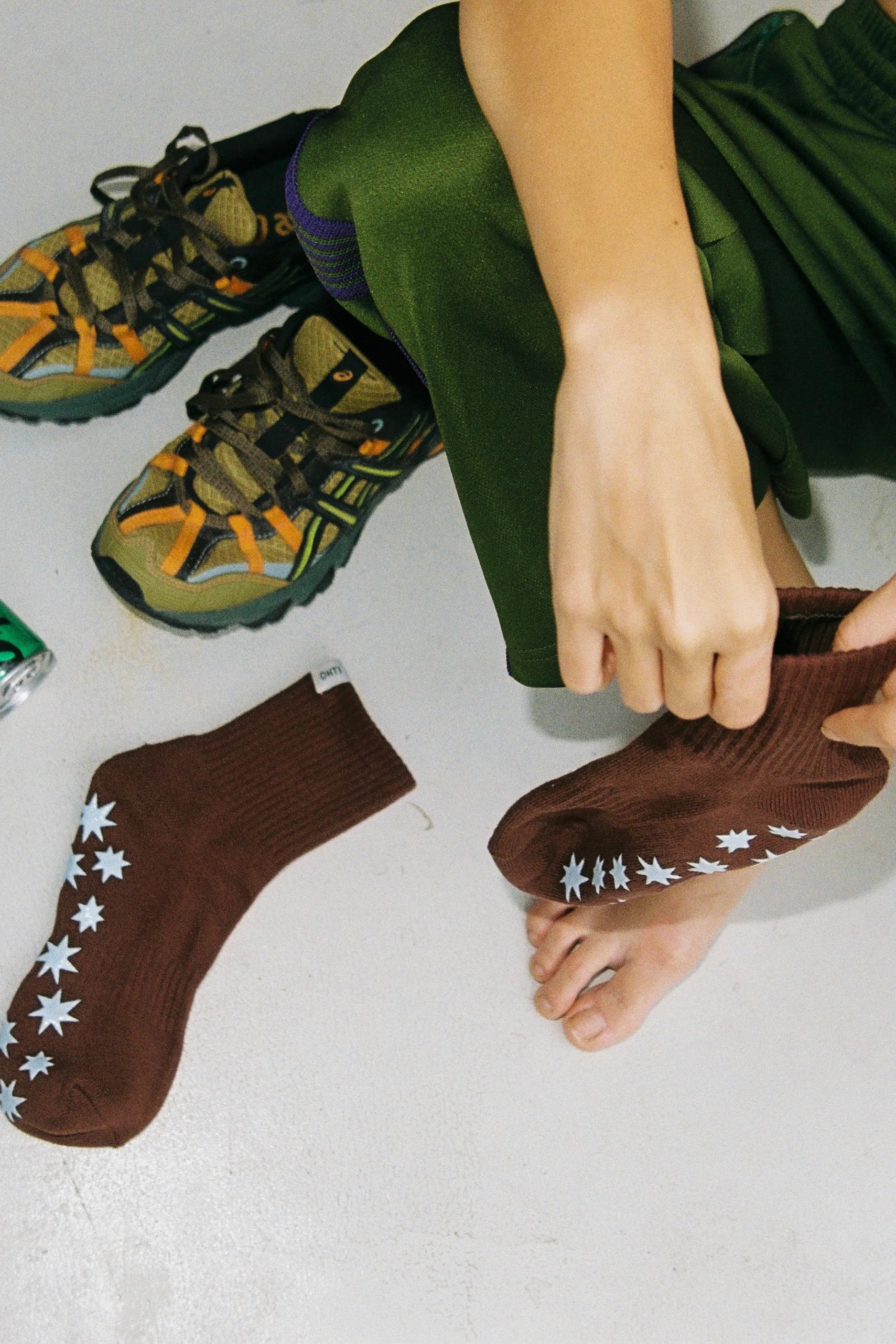 Grip Sock - Mocha