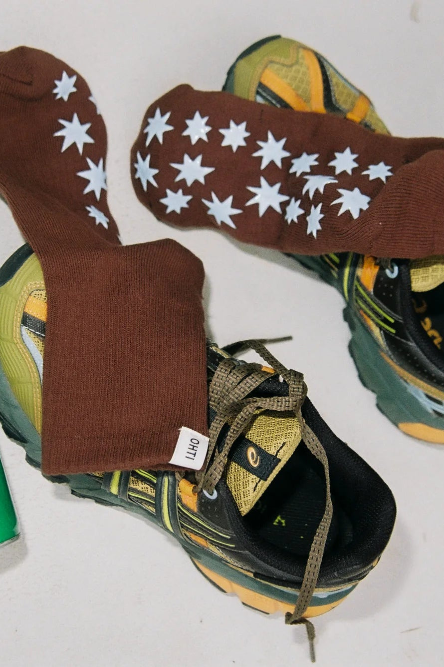 Grip Sock - Mocha