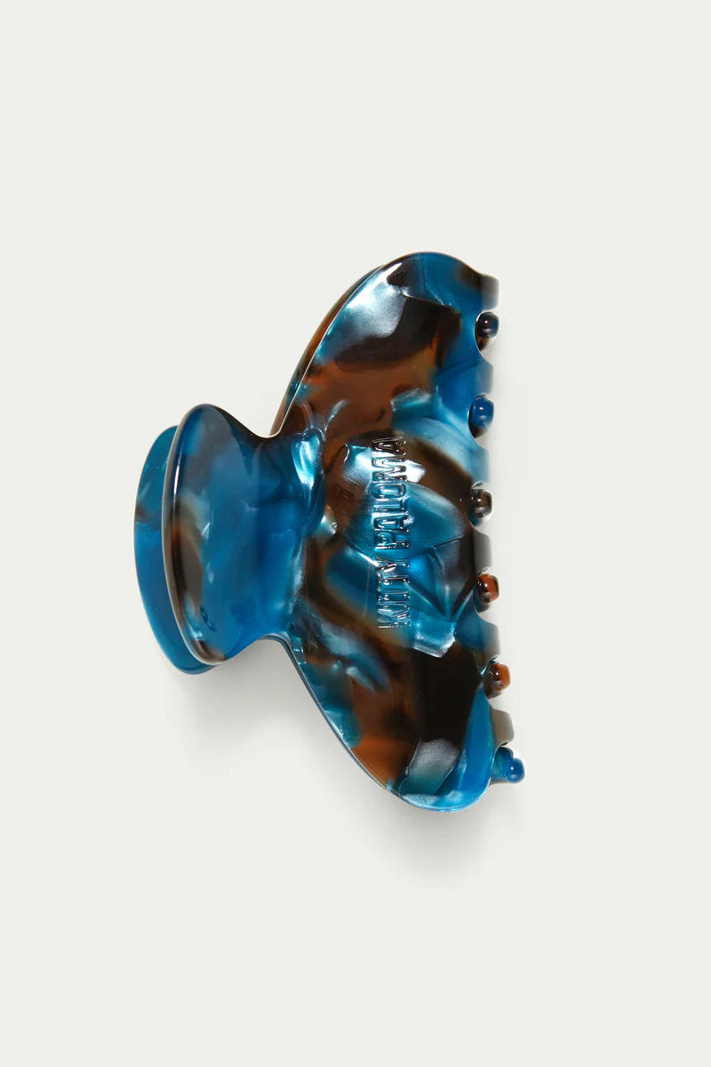MIDI BLUE TORTOISESHELL - HAIR CLAW