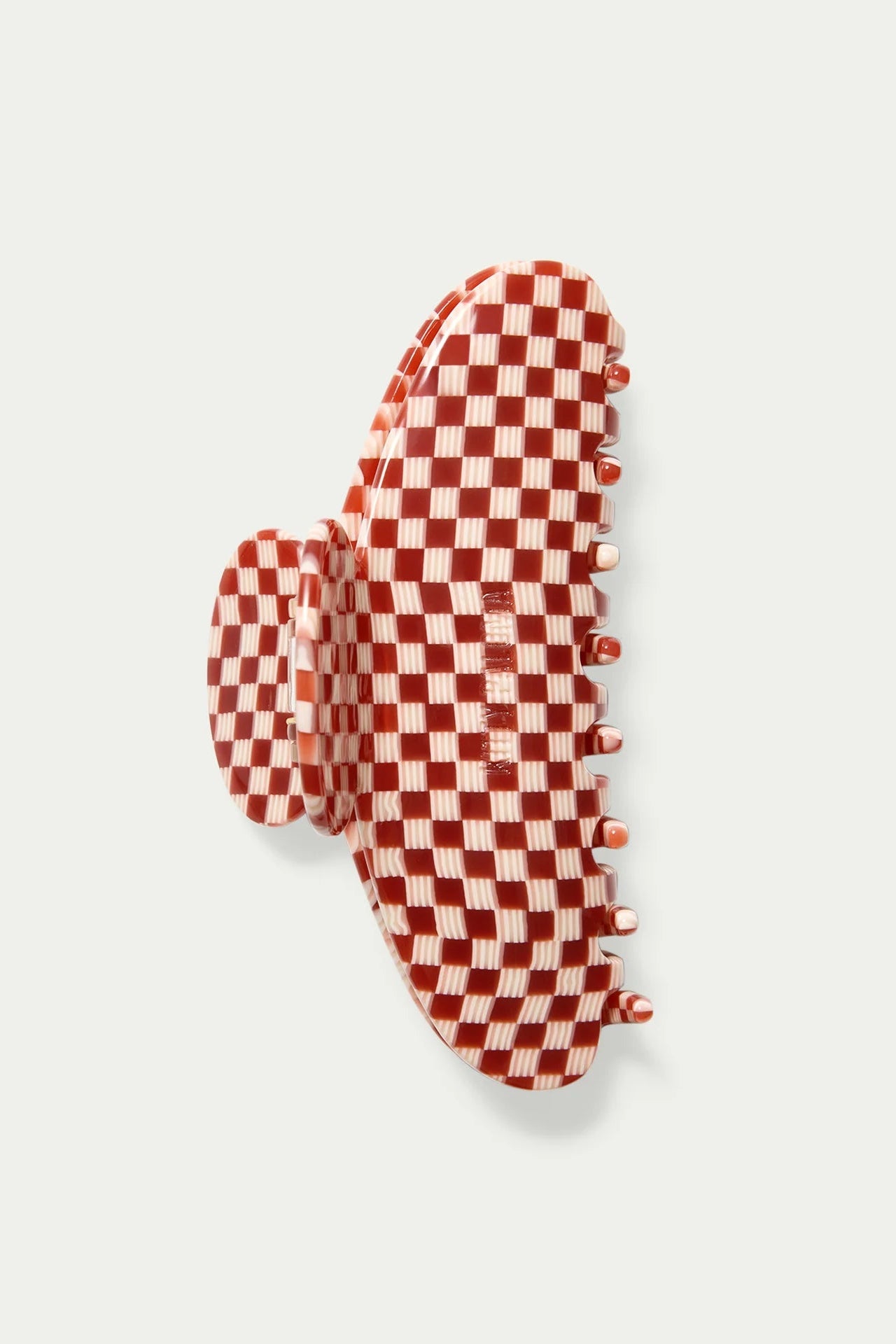 Grande Cherry Checkers - Hair Claw