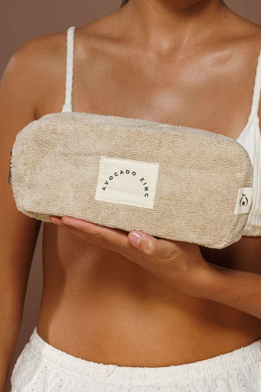 TERRY TOWELLING POUCH