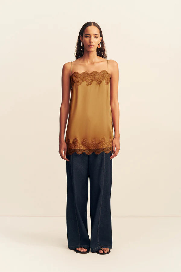 Simona lace mini dress - medallion