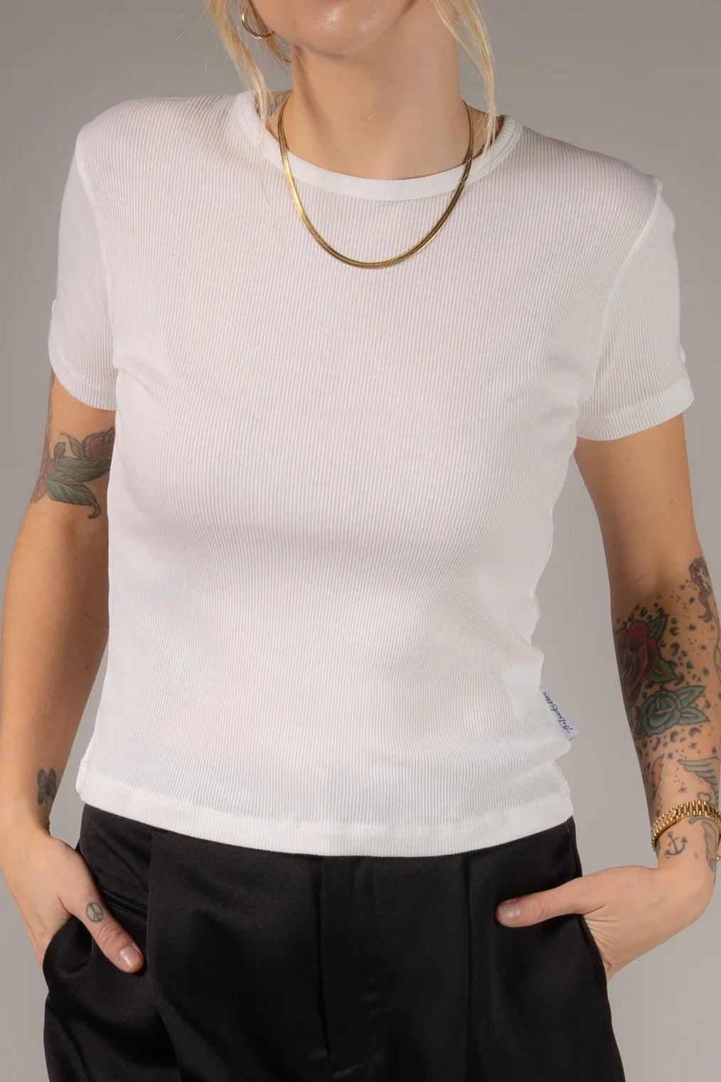 Essentials - Baby Tee - White