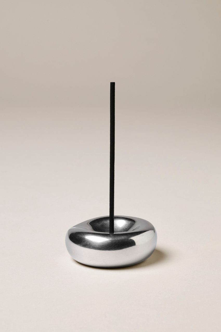 CHROME INCENSE HOLDER