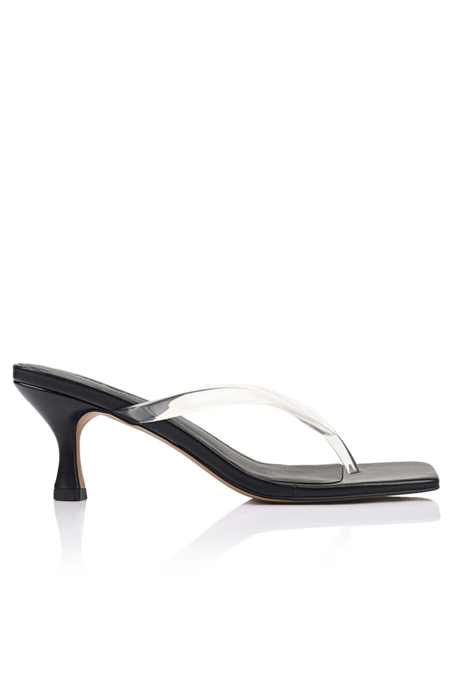 Keeley Sandal - Black Leather