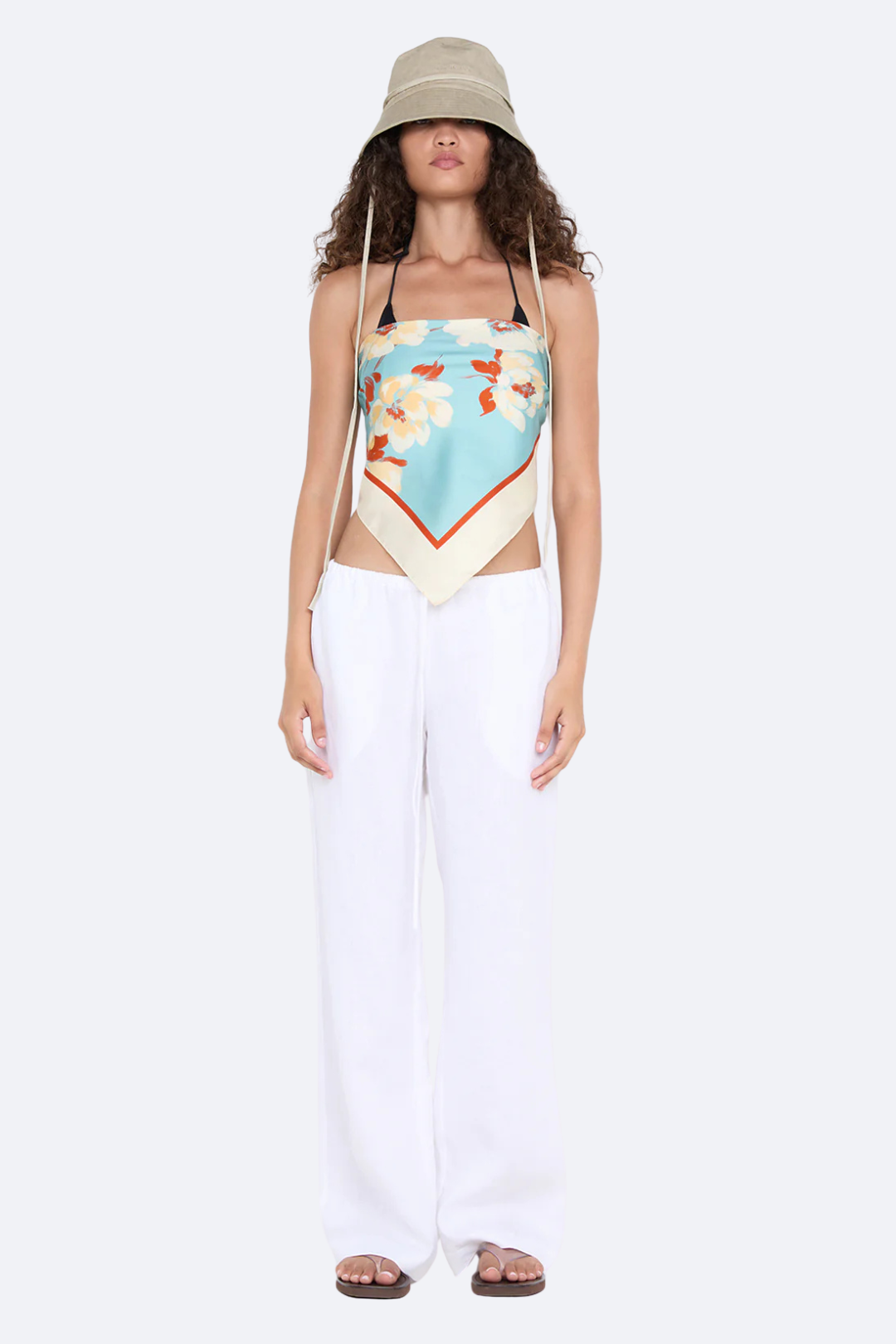 Elyce Pant - White