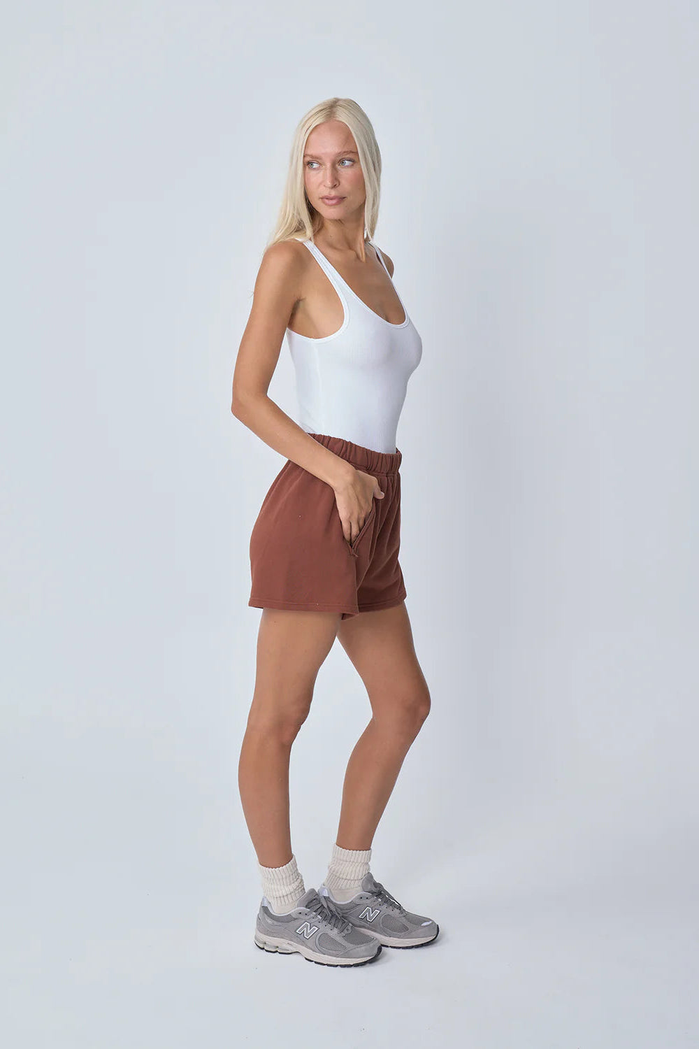 Basics Ribbed Singlet