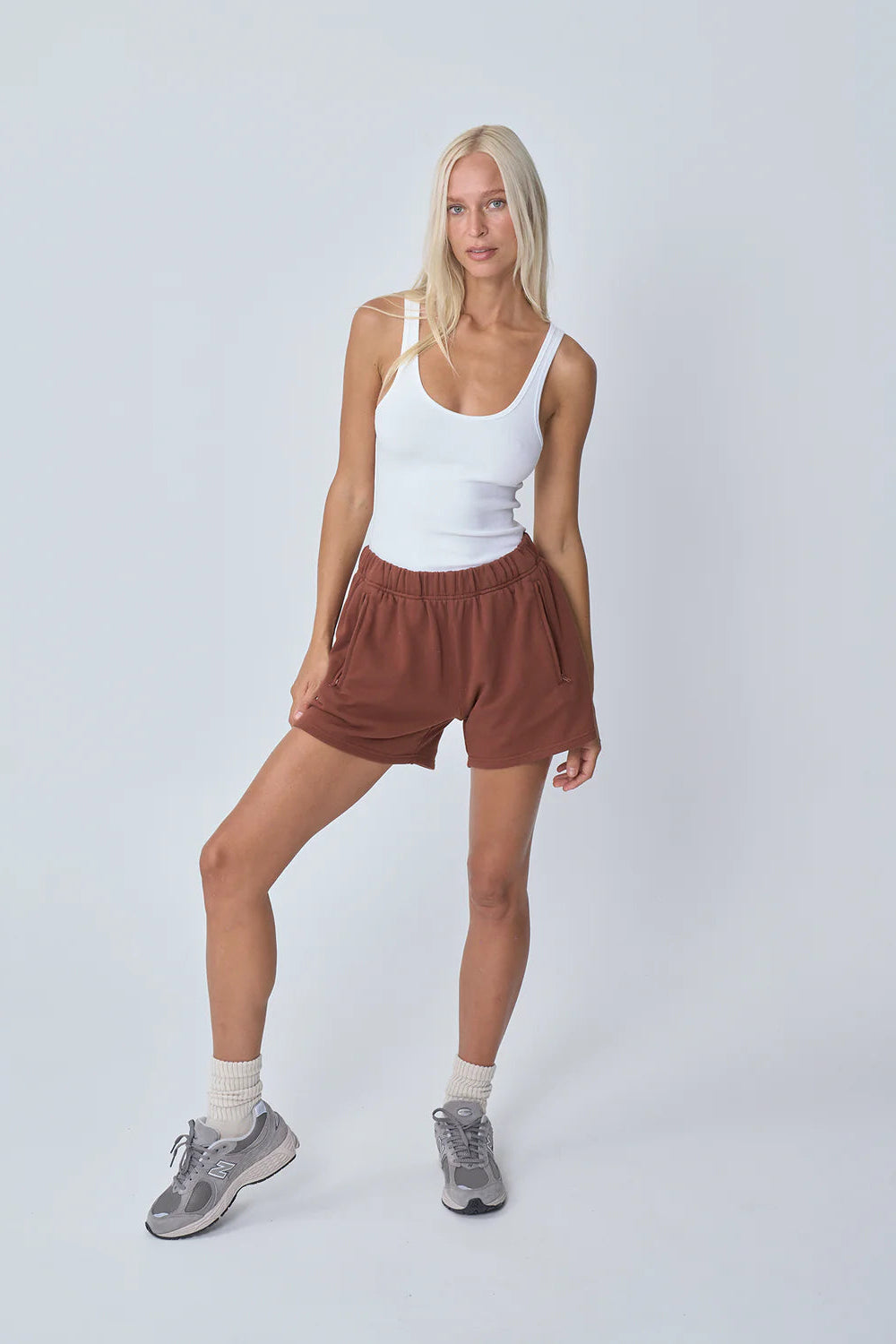Basics Ribbed Singlet