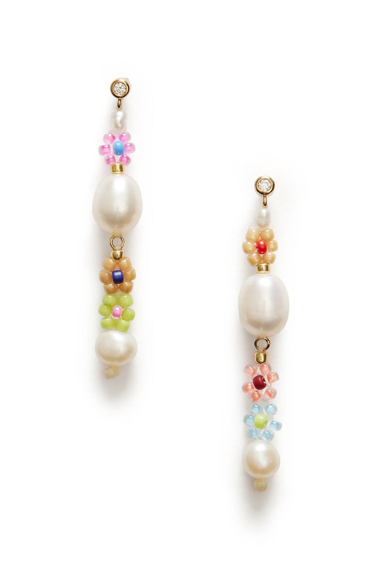 Mexi Flower Earring - GOLD