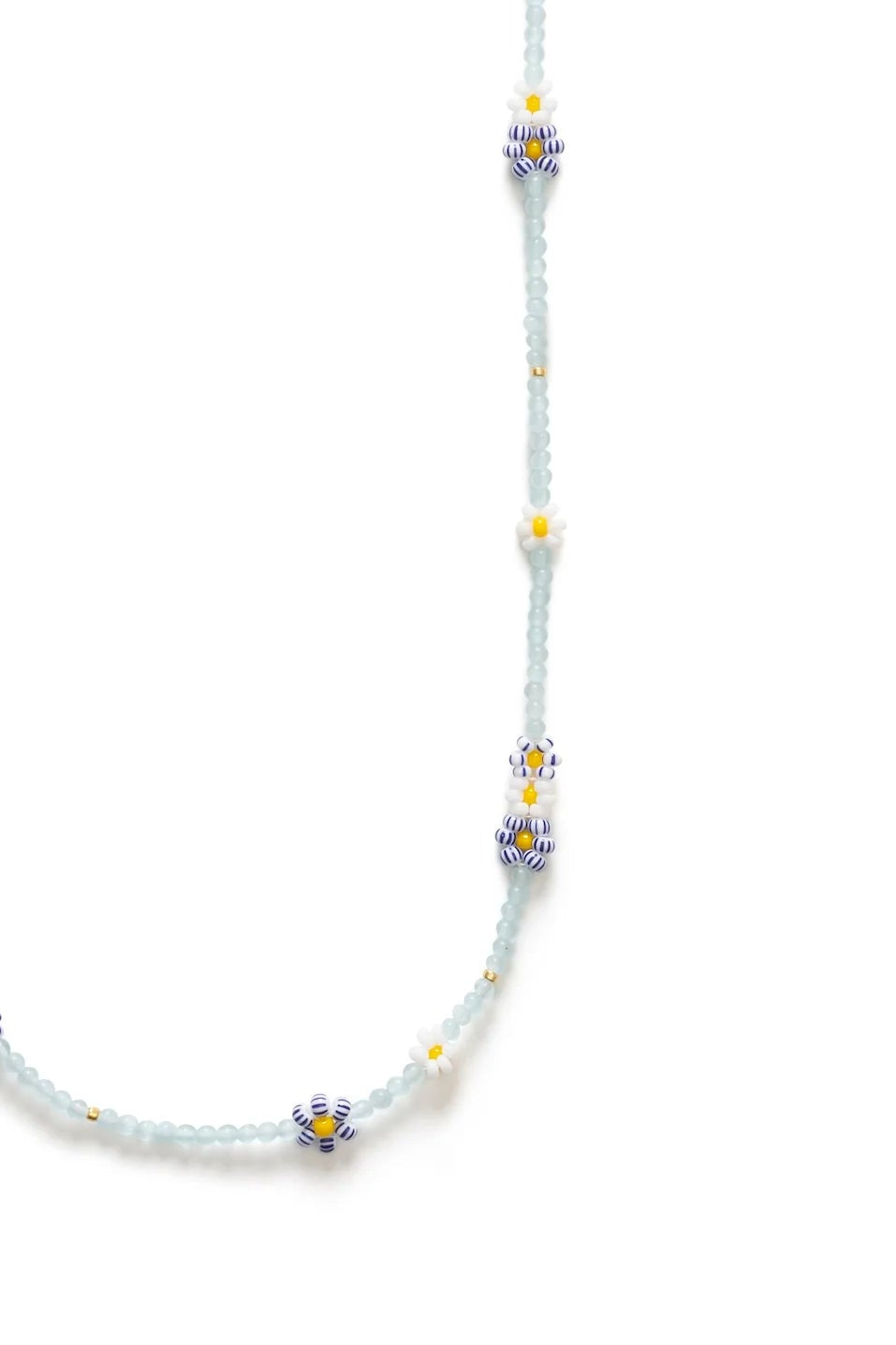 Bluebell Bloom Necklace - SOFT BLUE