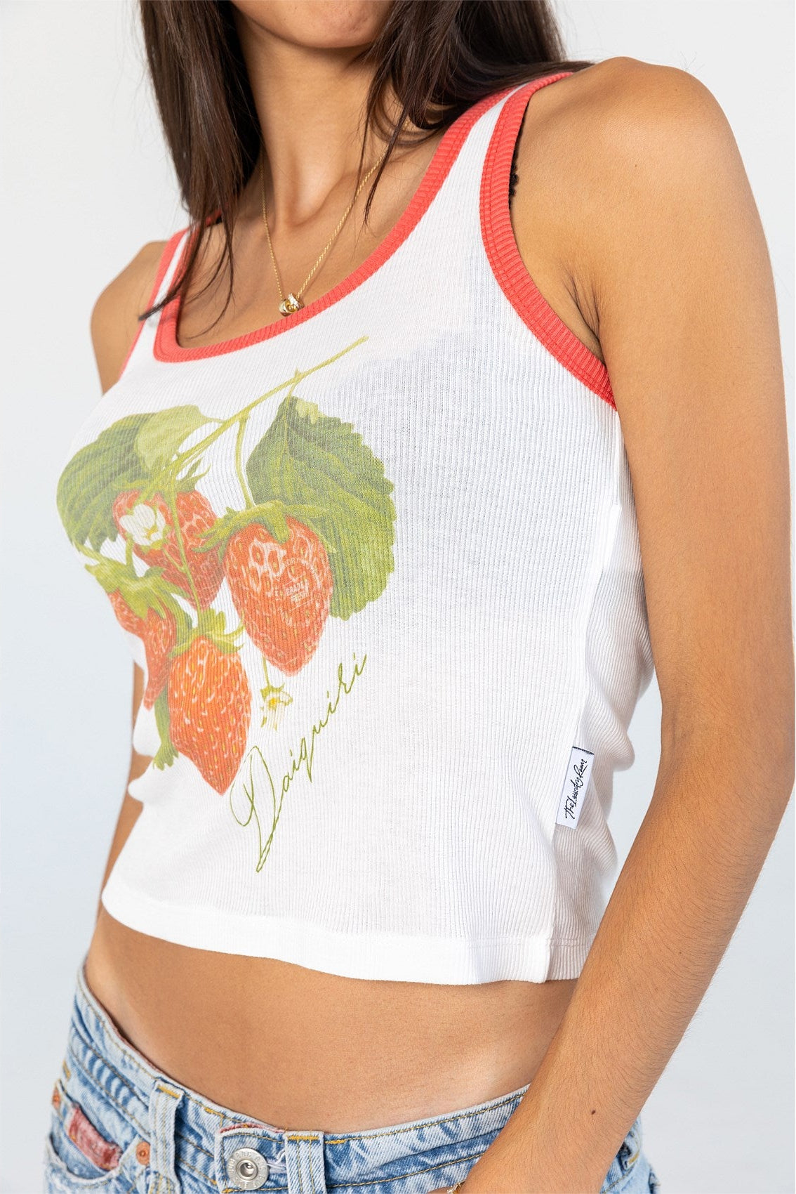 Strawberry Daiquiri Rib Tank