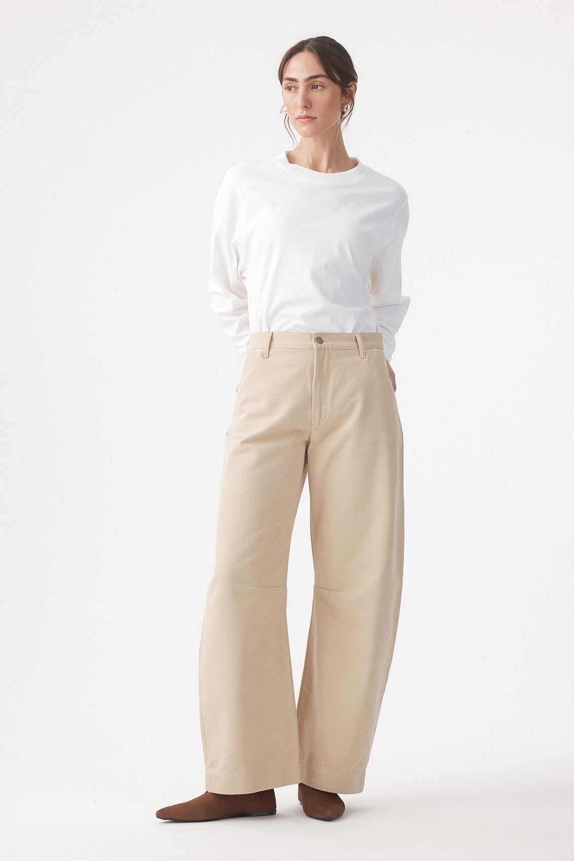 Vera Barrel Leg Trouser