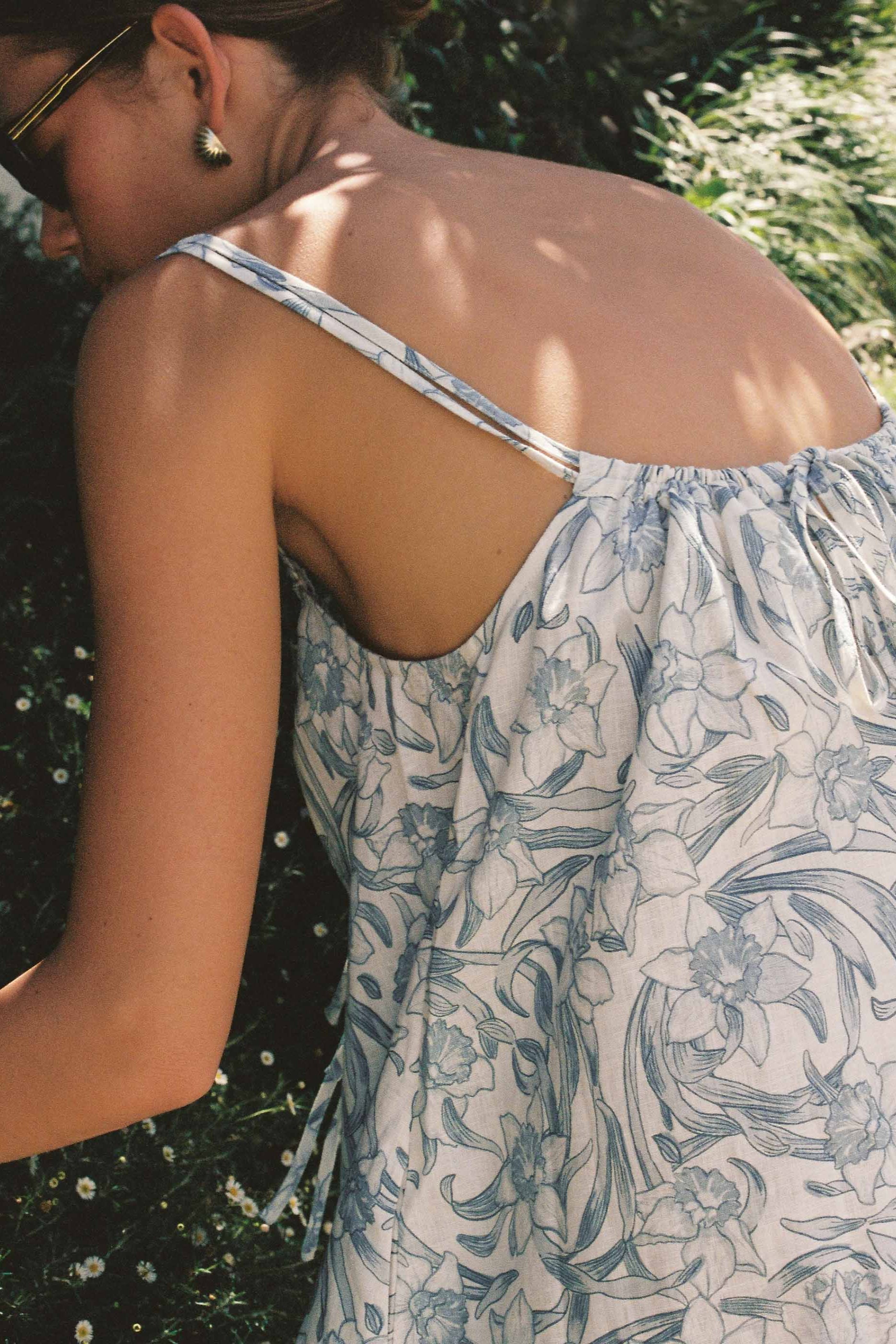 SUMMERTIME MINI DRESS - BLUE
