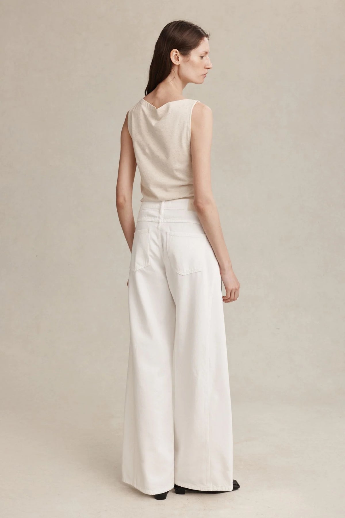 Cross Stitch Jean - Blanc
