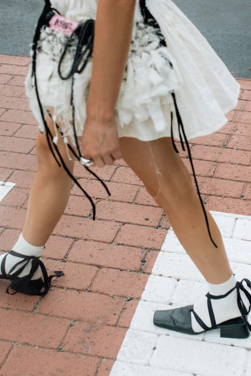 Short Everyday Off White Sock