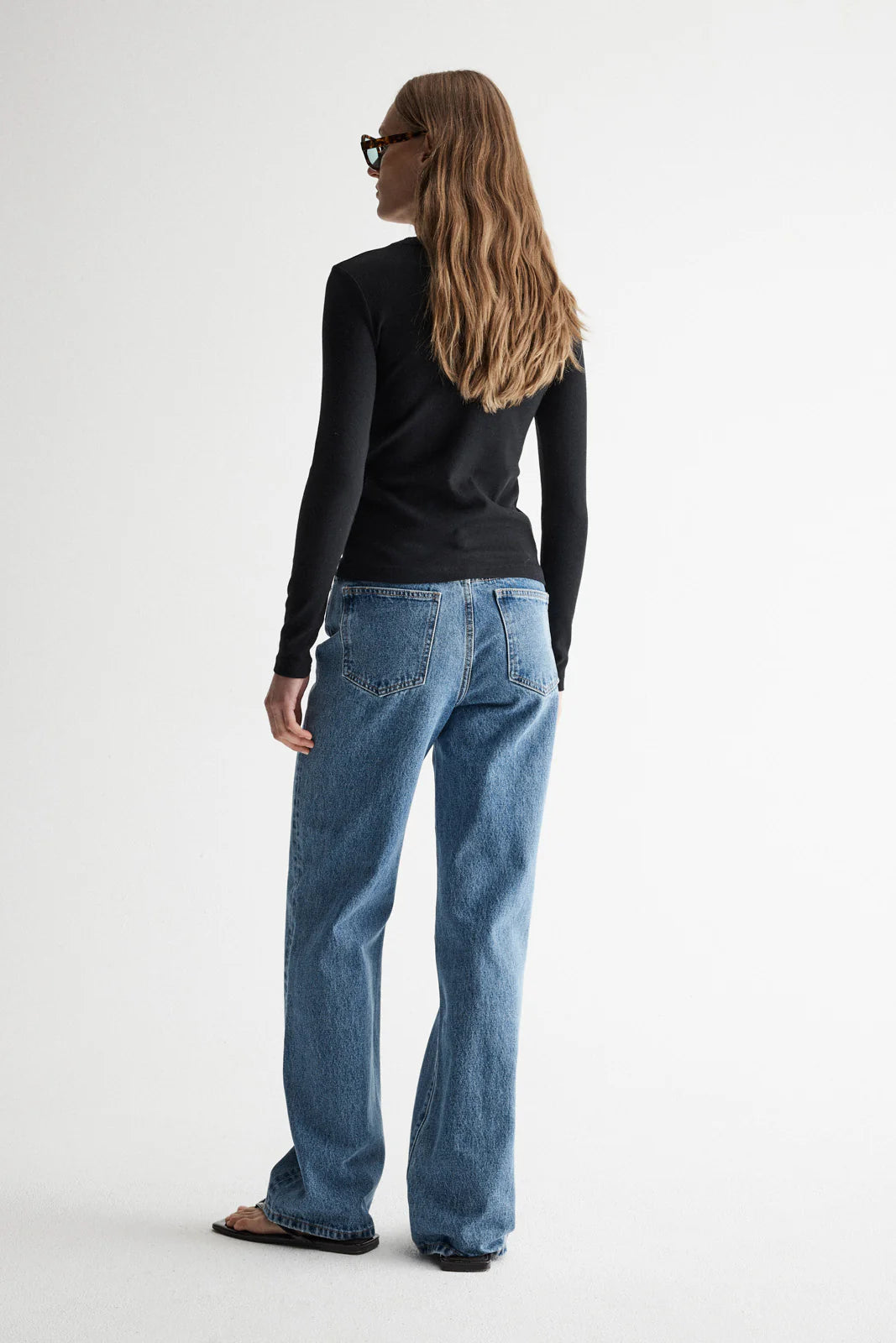 Nola Longsleeve Top - Black