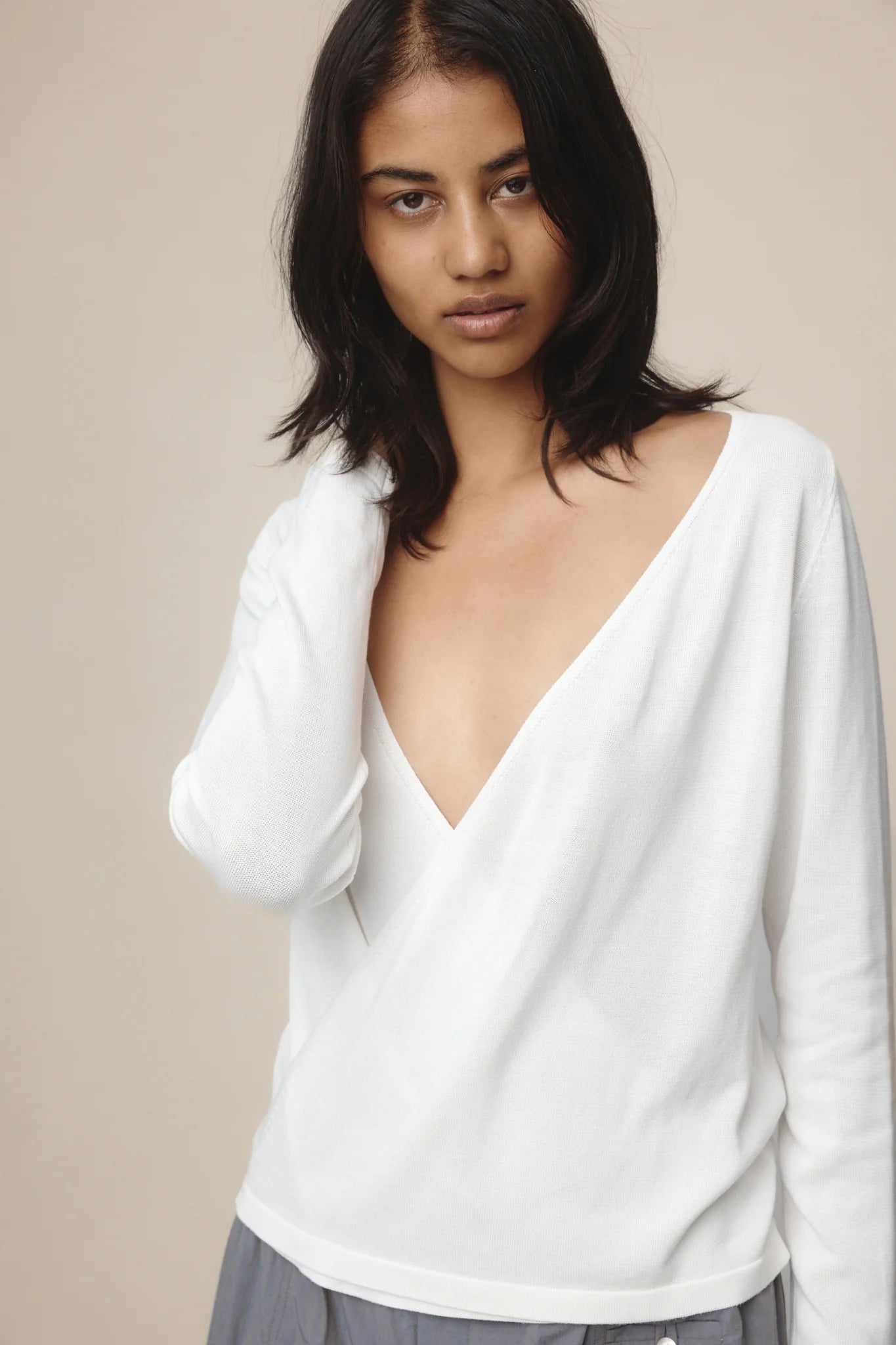Victoria Top - Ivory