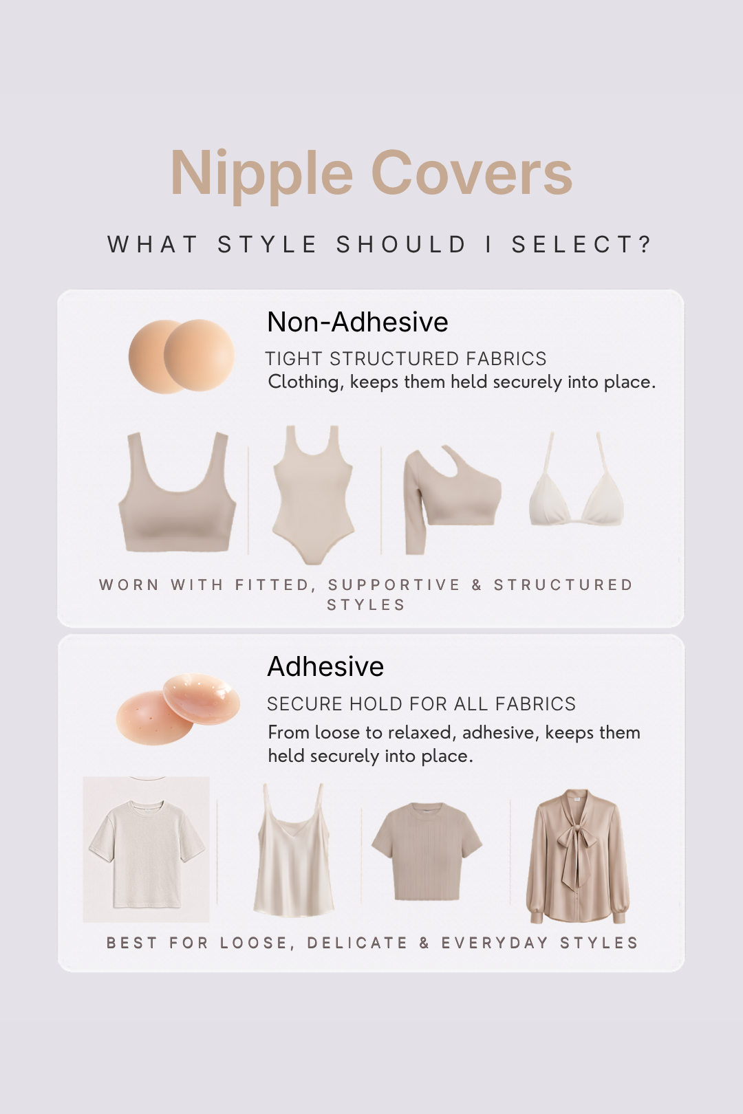 Silicone Nipple Covers (Non-Adhesive)