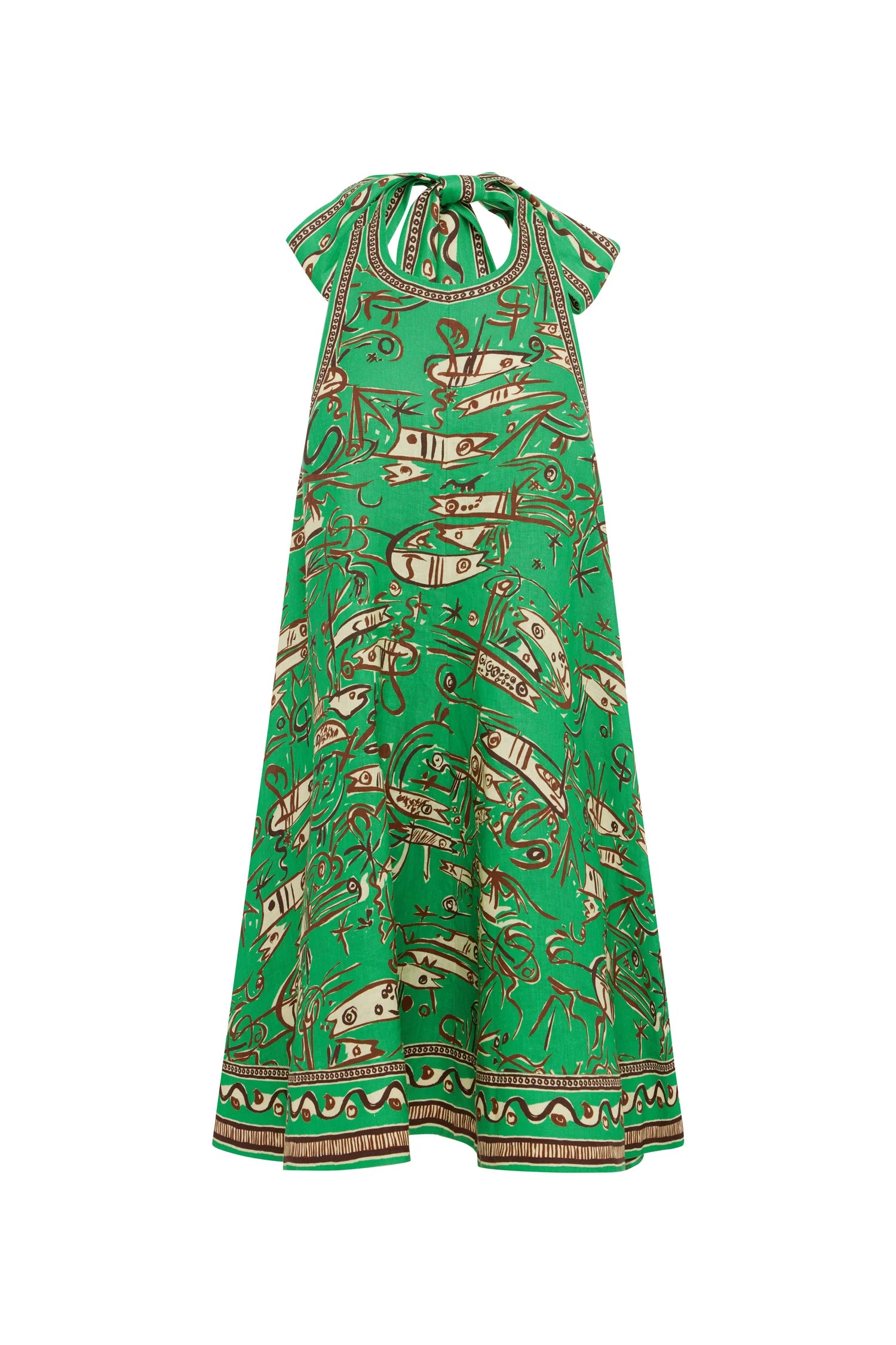 Fish sticks mini dress