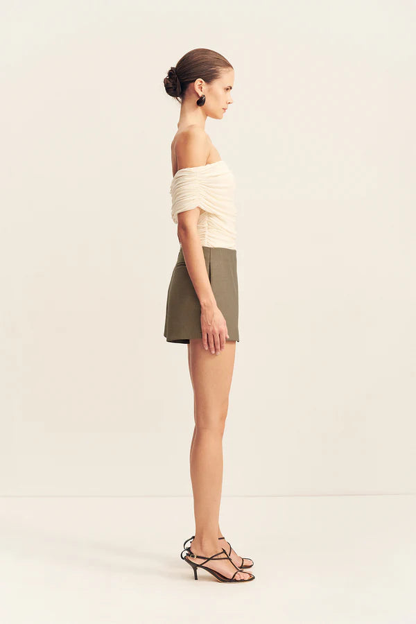 Asher wrap skort - rock