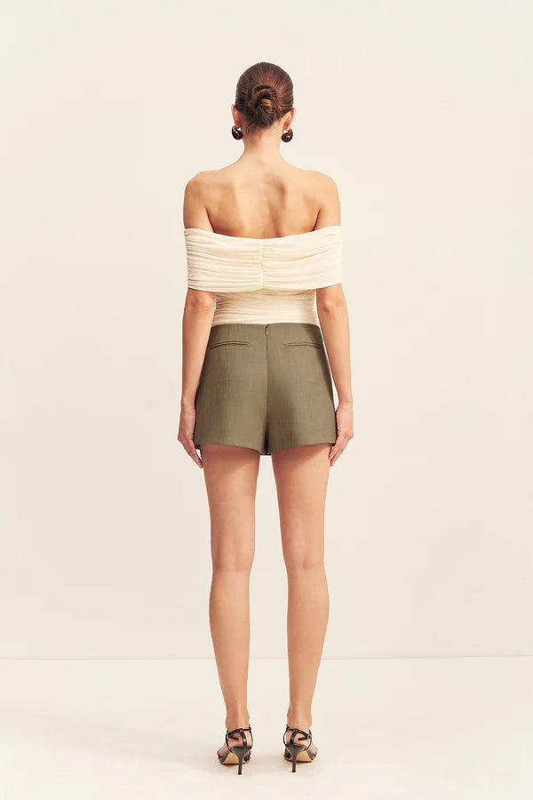 Asher wrap skort - rock