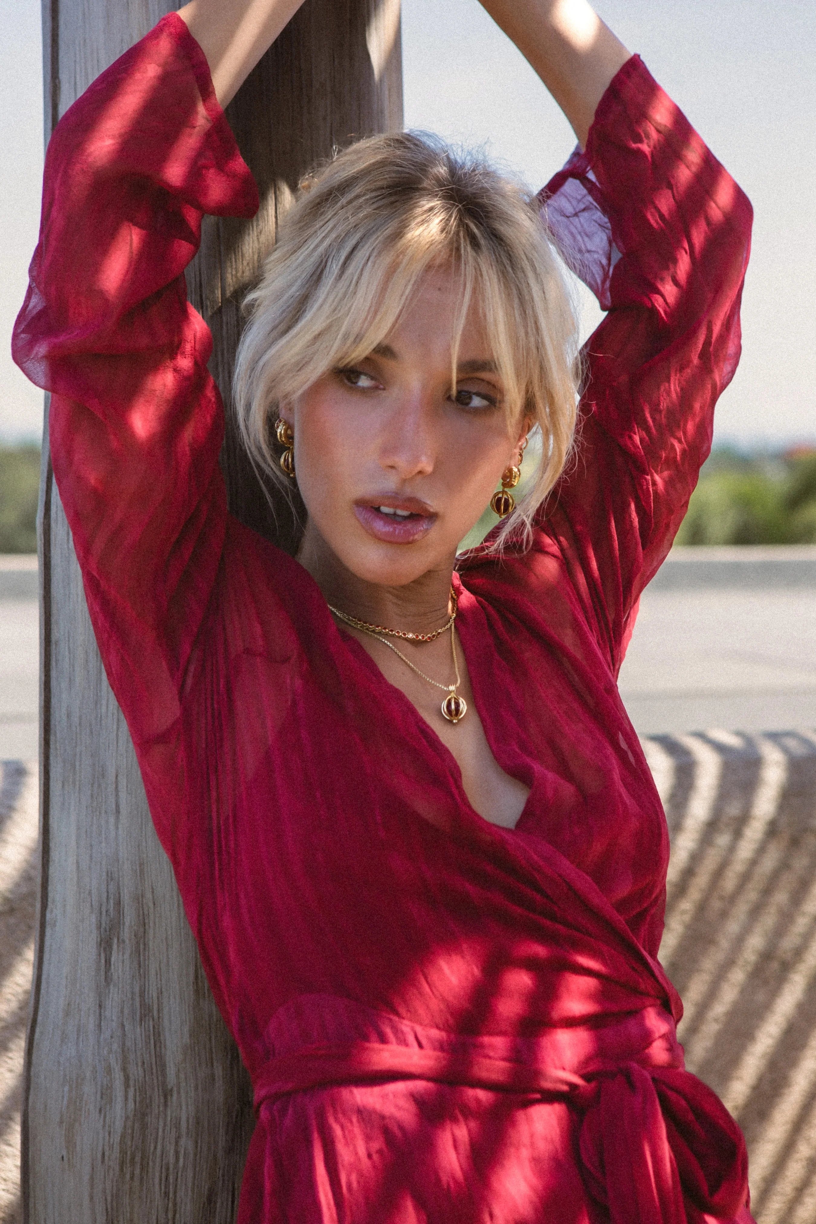 Liza Earrings - Gold