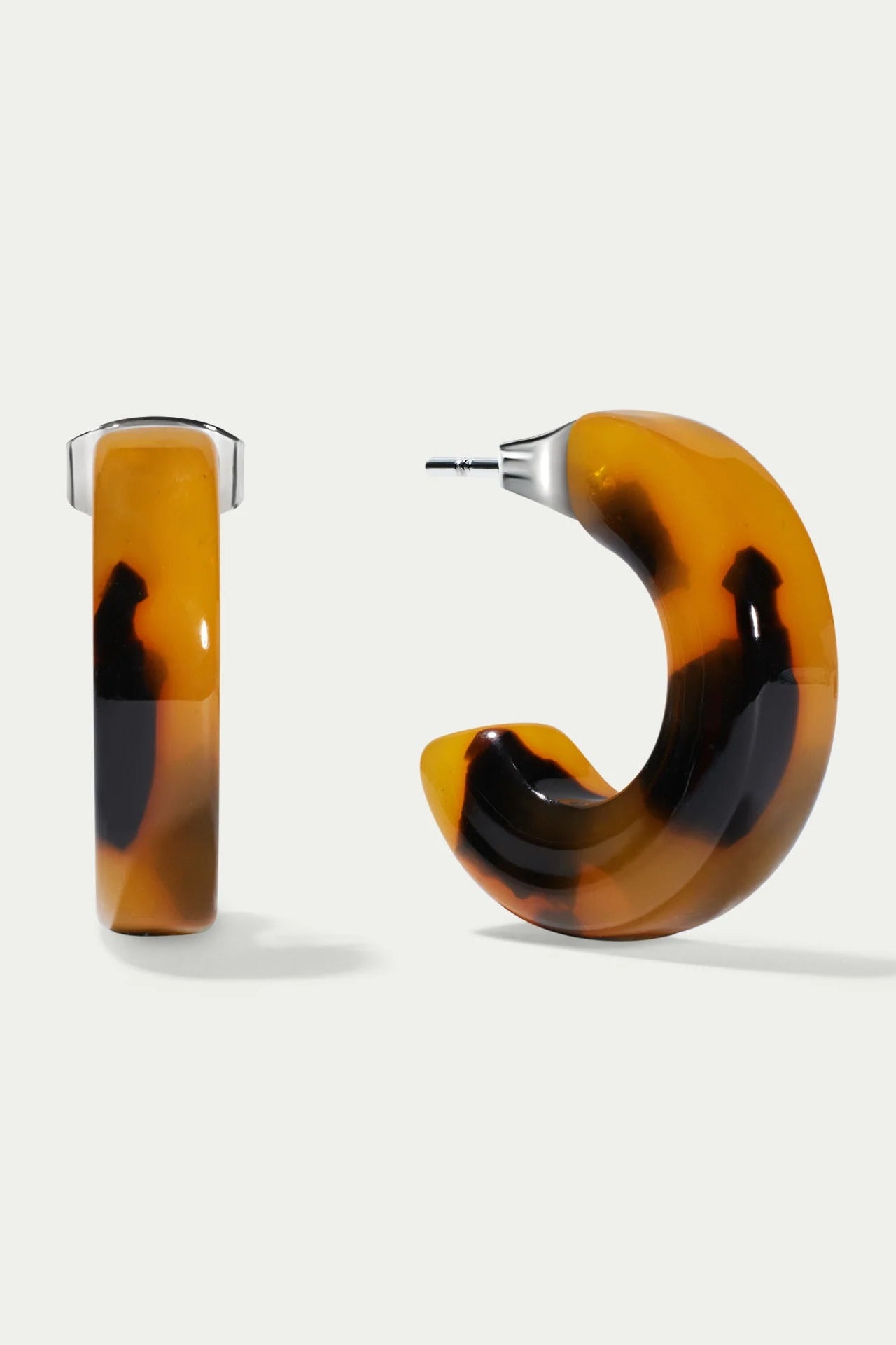 Chunky Hoops - Classic Tortoiseshell
