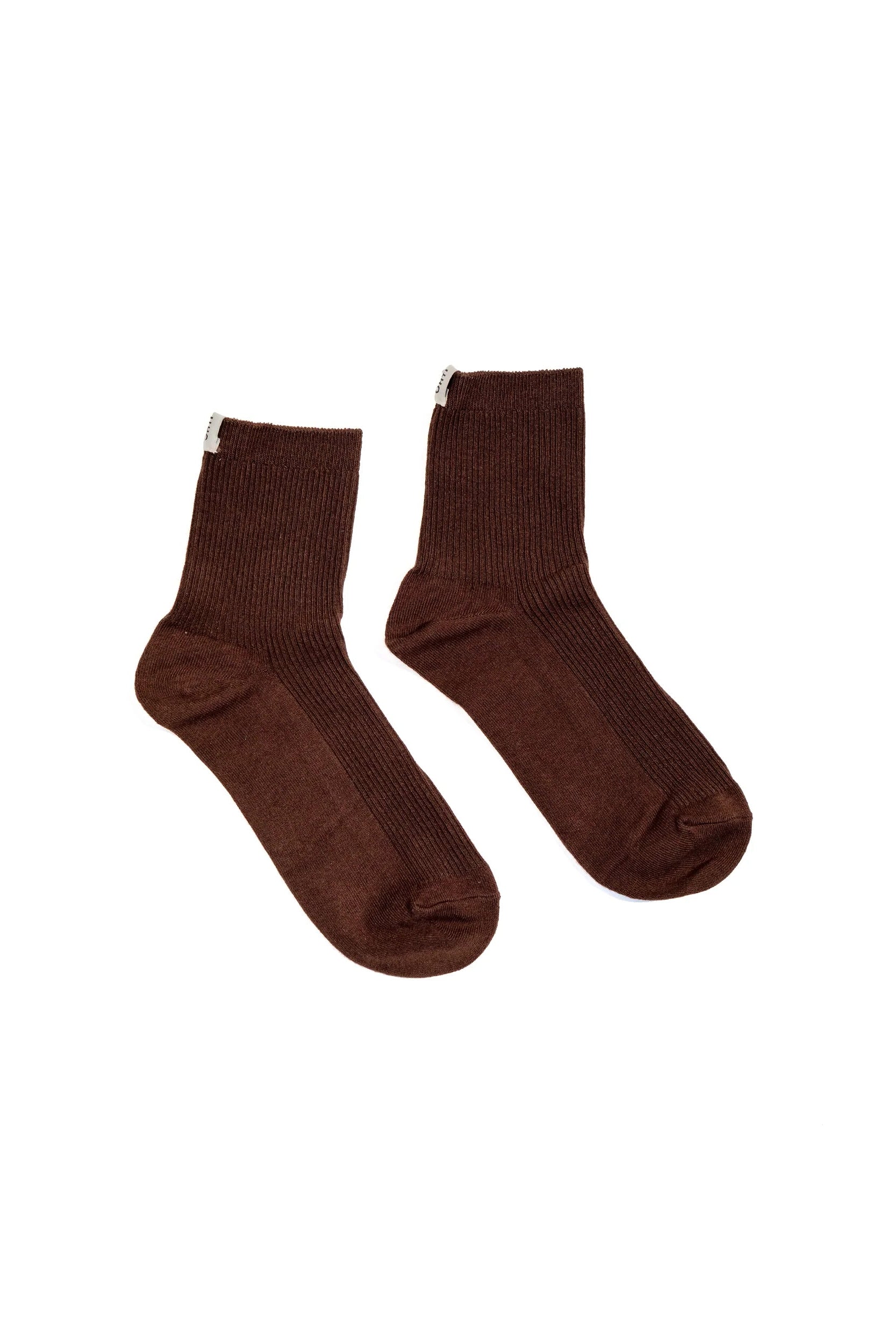 Short Everyday Chocolate Sock