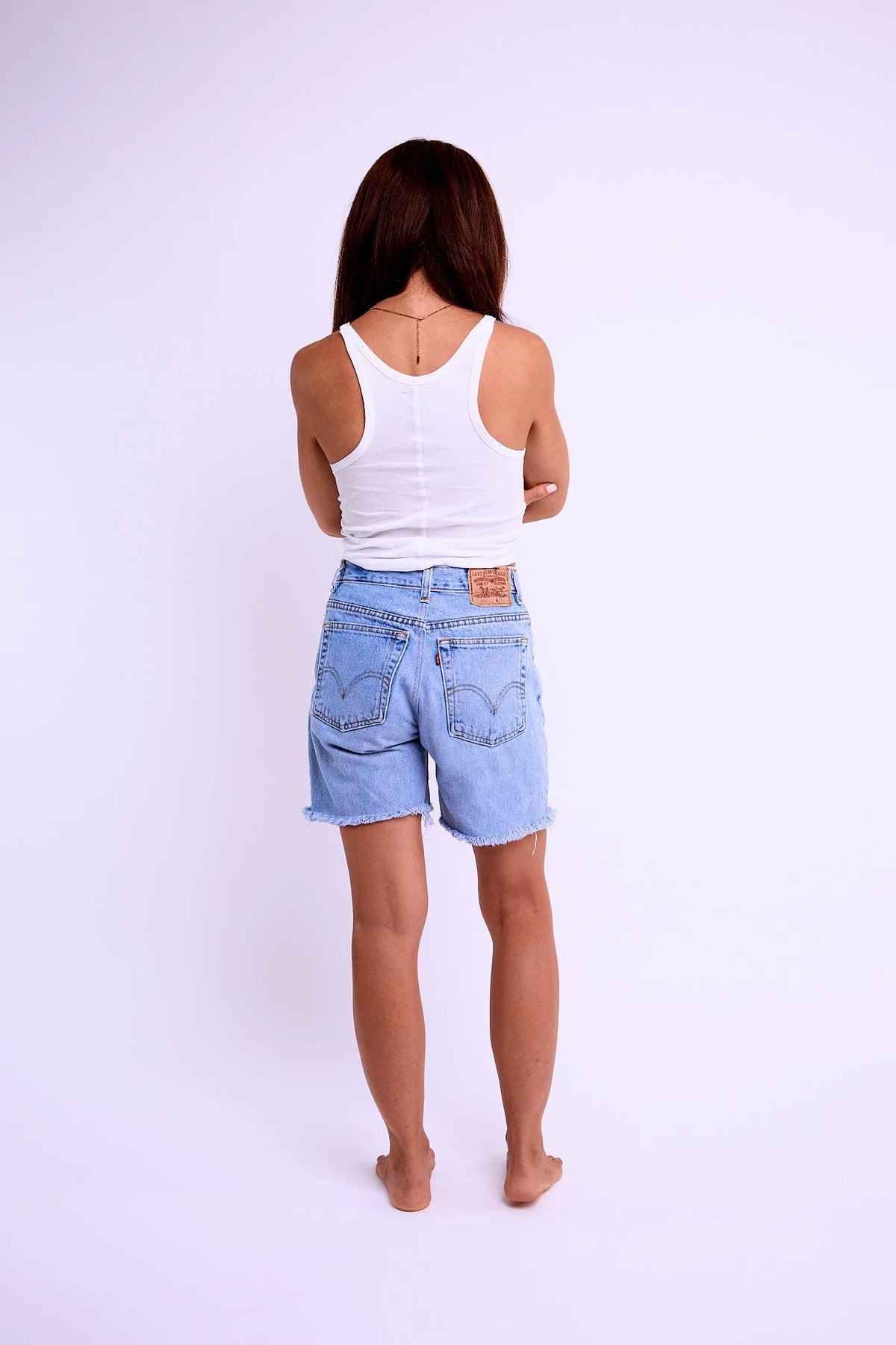 Vintage Levi’s Classic Cut – Reworked Denim Shorts