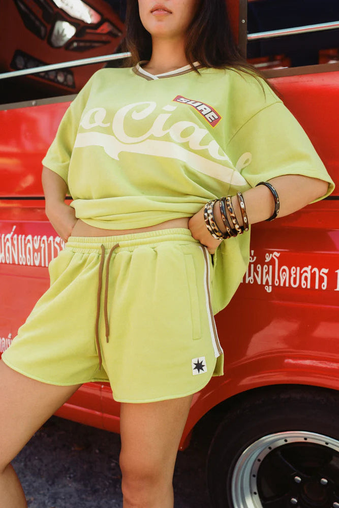 ALL SORTS RUNNER - LIME GREEN