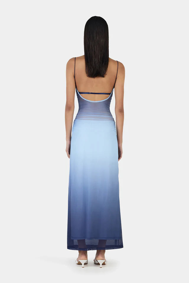 Arabella Midi Dress Ocean Gradient