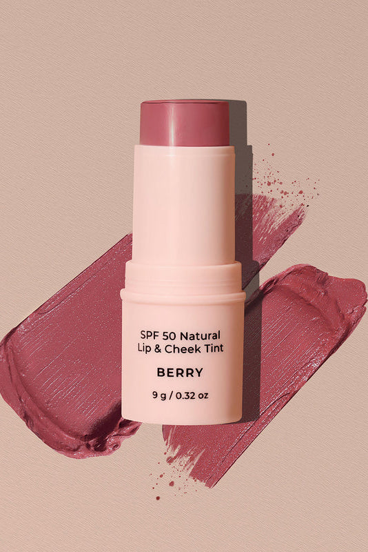 SPF 50 NATURAL LIP AND CHEEK TINT