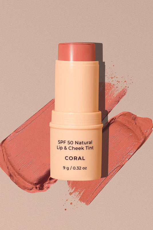 SPF 50 NATURAL LIP AND CHEEK TINT