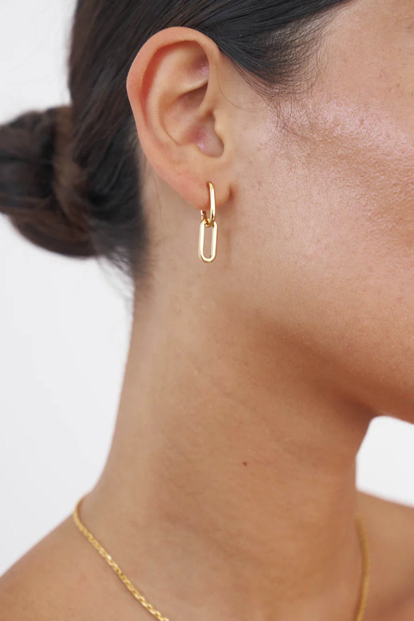 CELINE EARRINGS GOLD