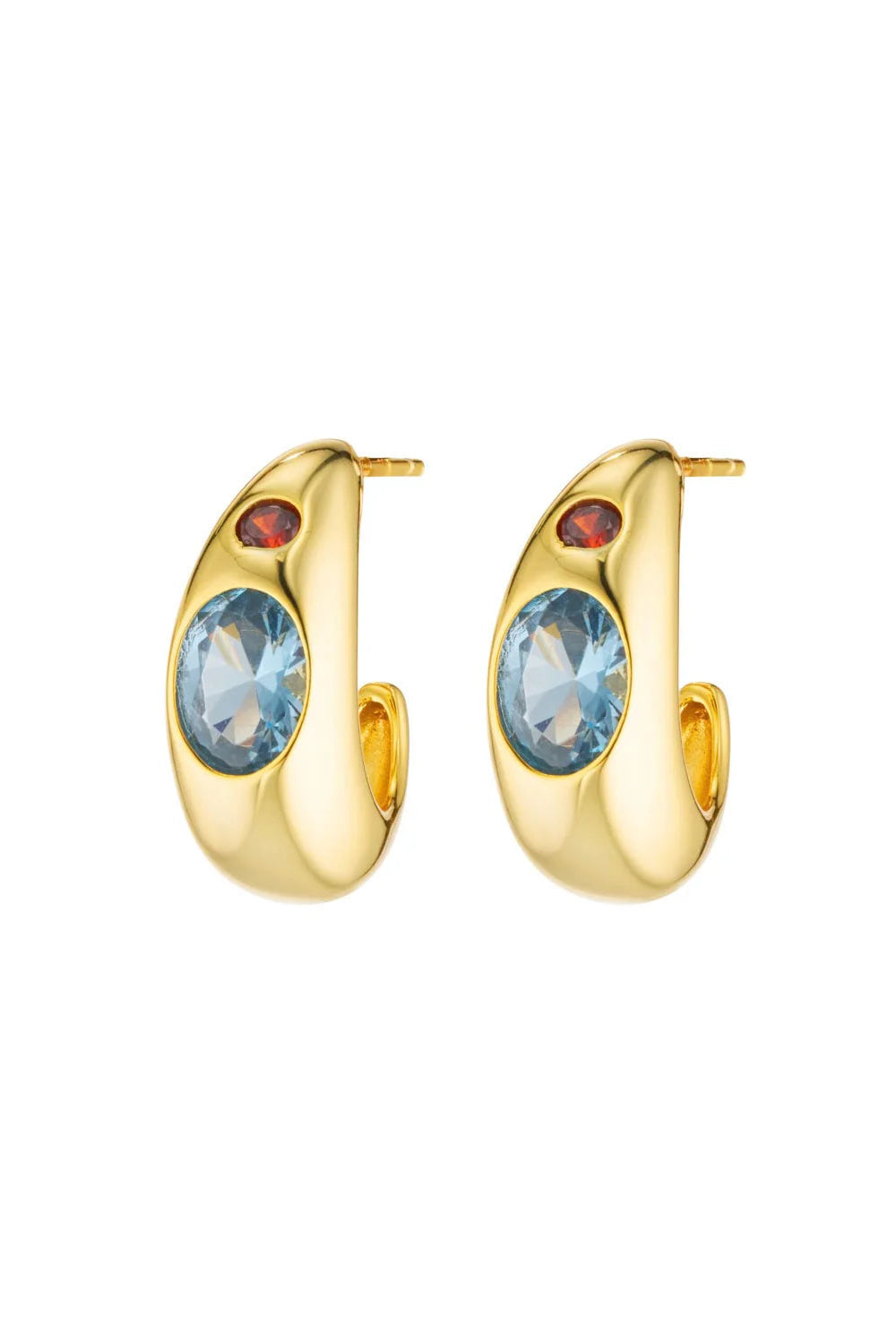 BAMBI HOOPS AQUAMARINE