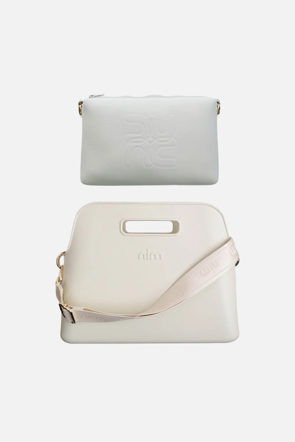 The BB Tote Set - Creme