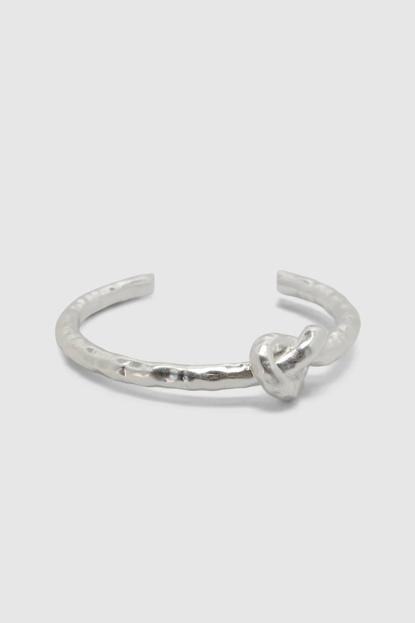 Knotted Bracelet - silver