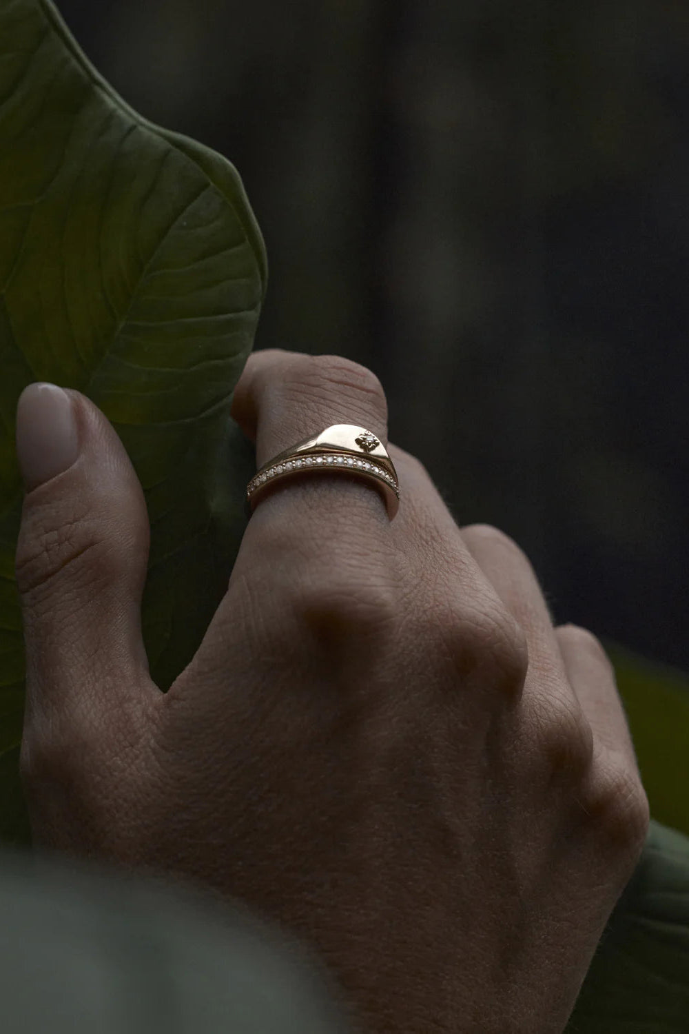 Lotus Ring 18k Gold Vermeil
