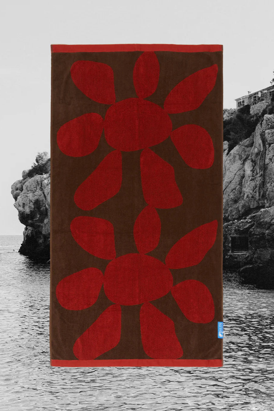 CALVI TOWEL - RED OCHRE