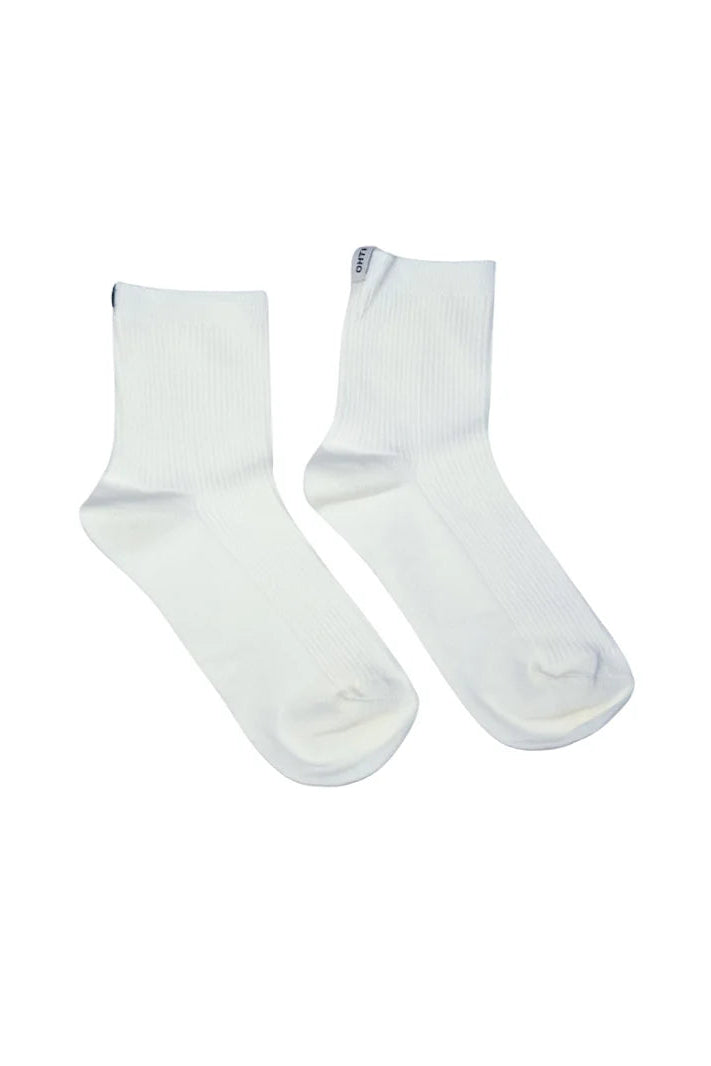 Short Everyday Off White Sock