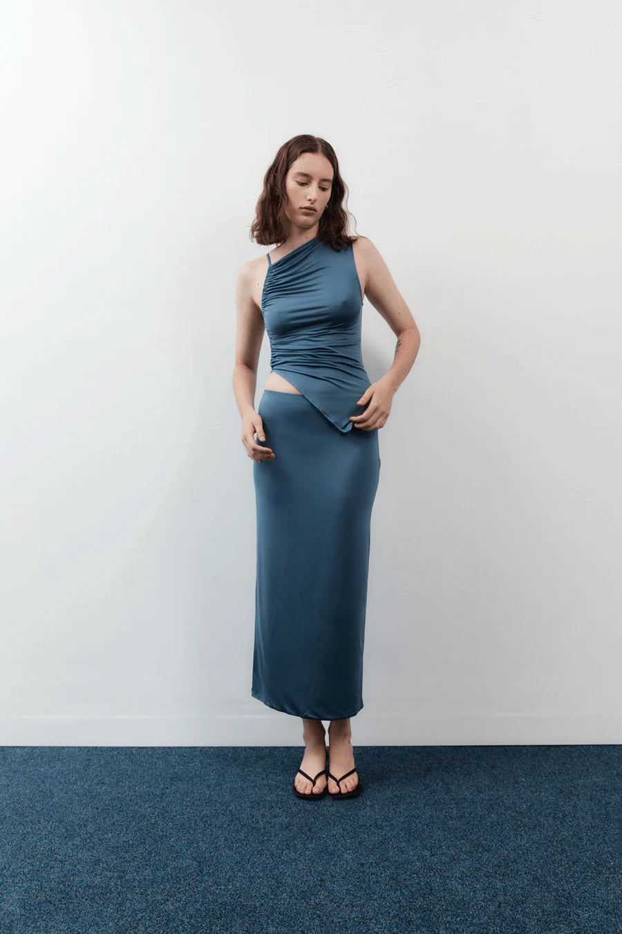 ASYMMETRIC TOP - SLATE