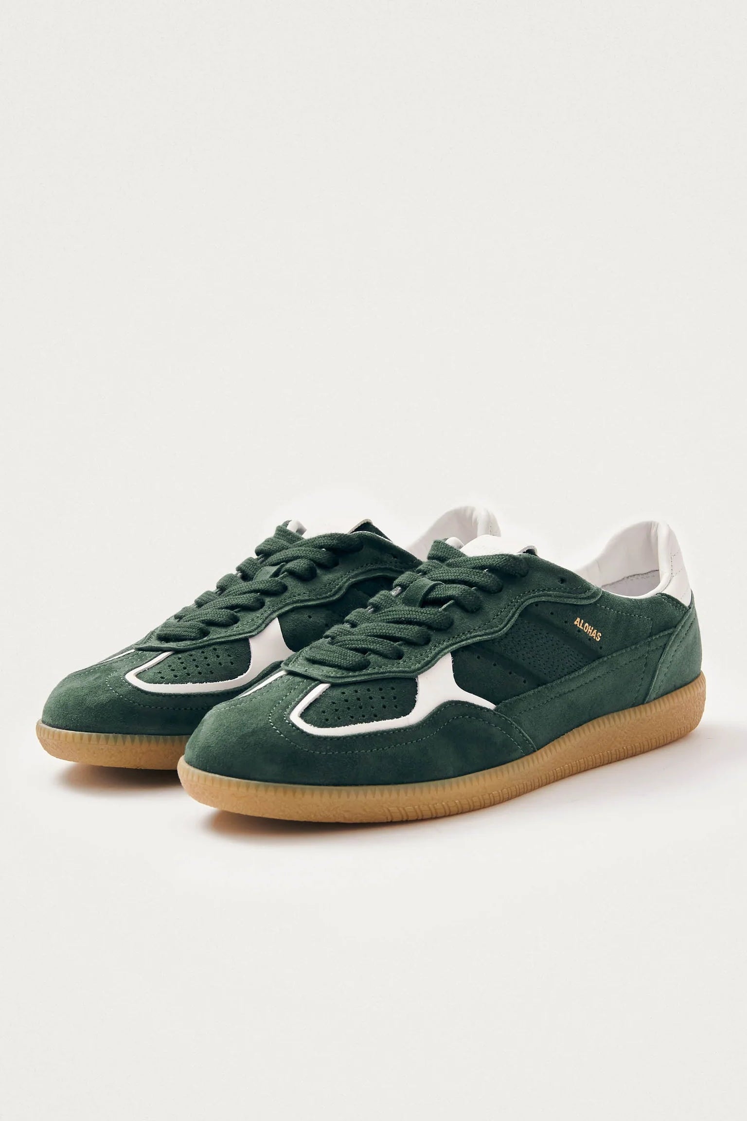 RIFE SNEAKERS - FOREST GREEN LEATHER