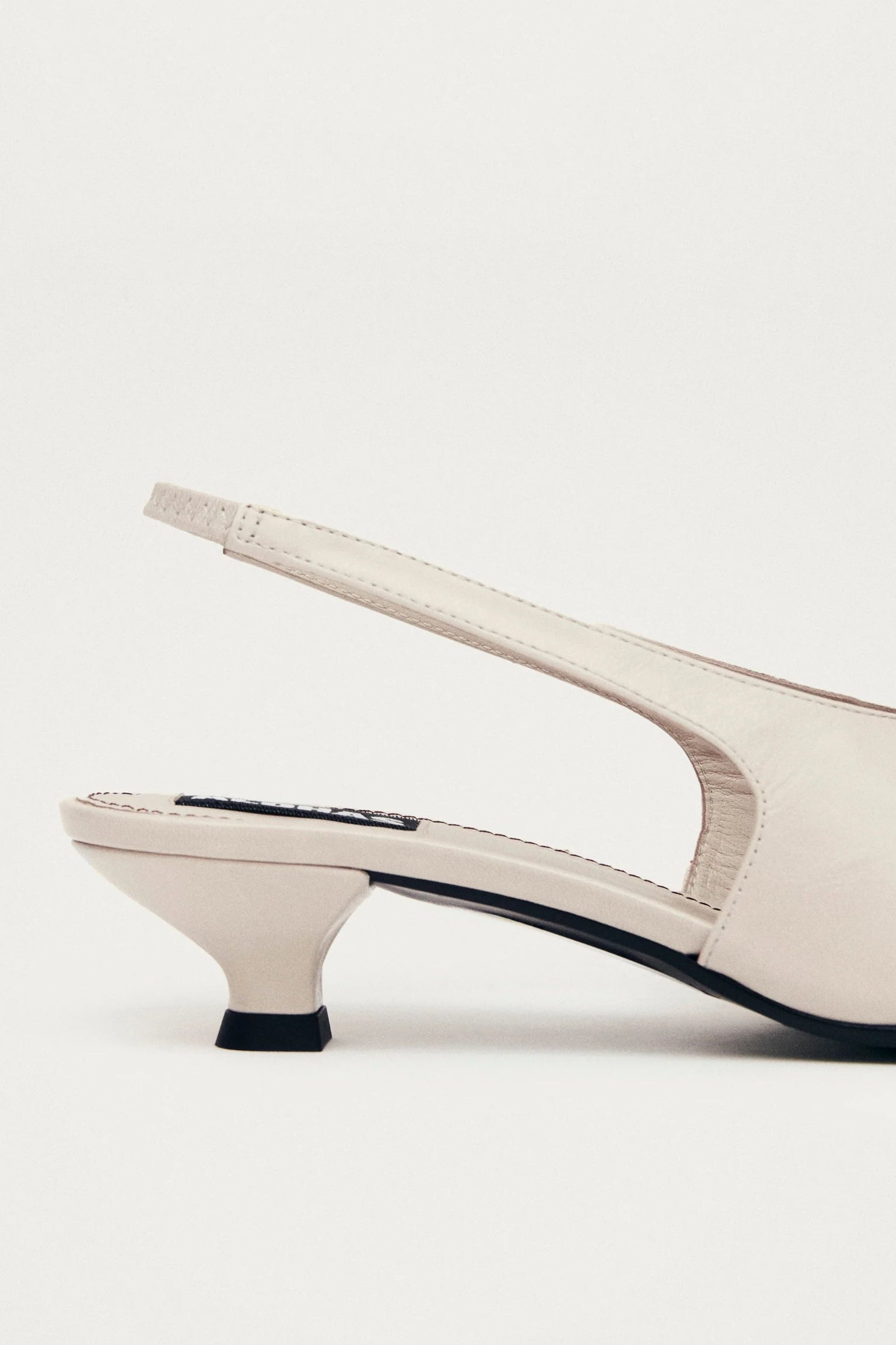 Eros Cream Leather Mules