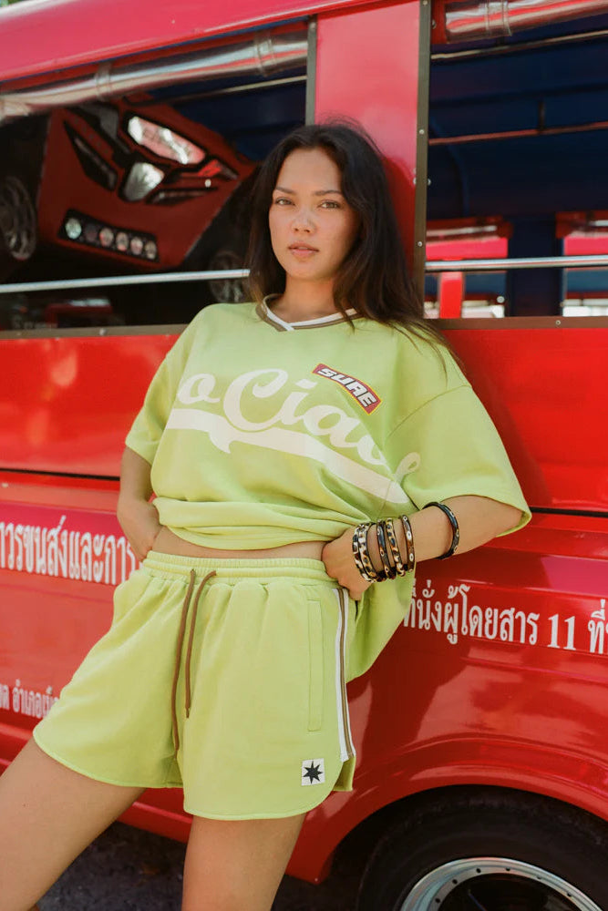 ENZO CIAO CIAO SPORT JERSEY - LIME GREEN