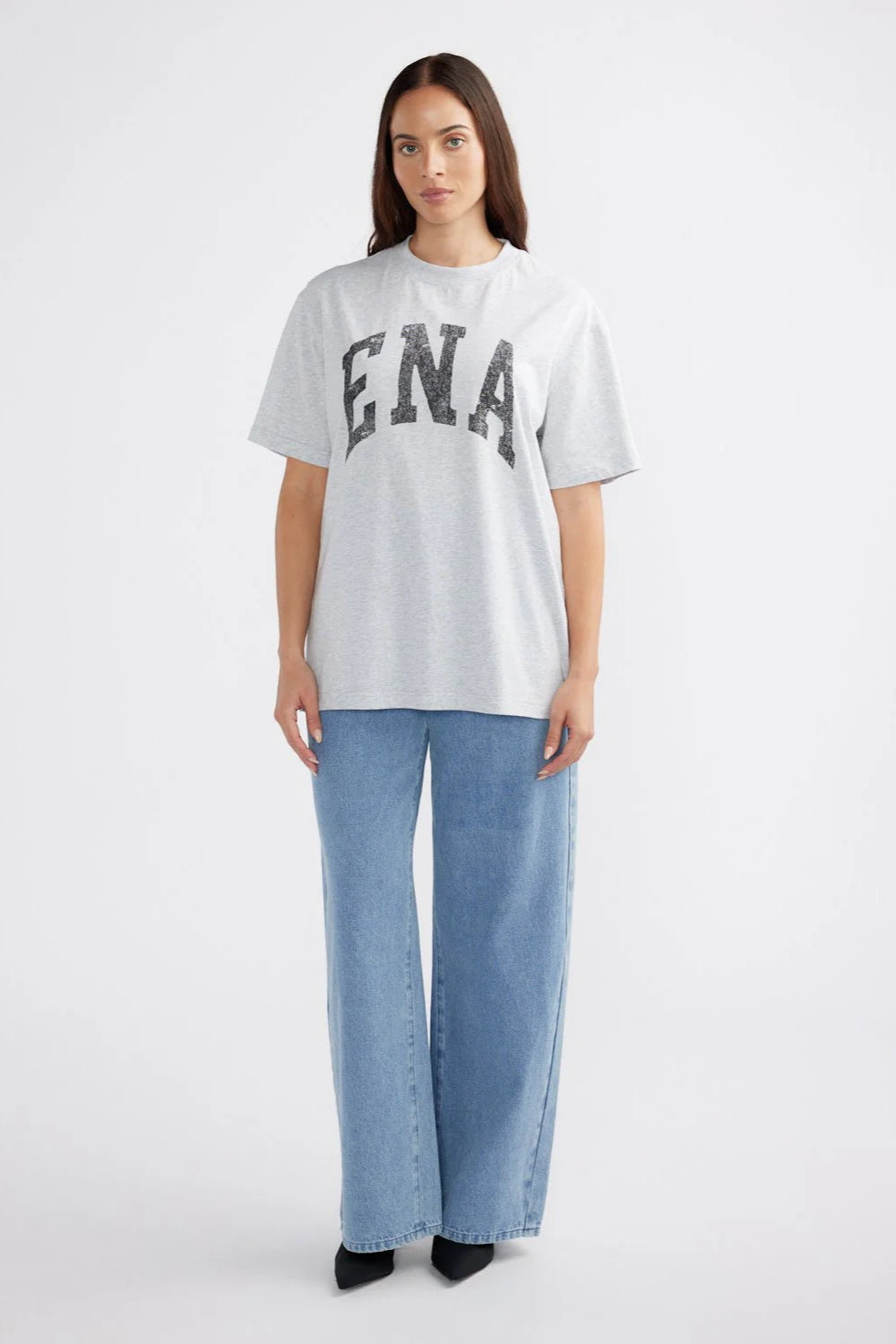 JESSIE OVERSIZED TEE COLLEGIATE