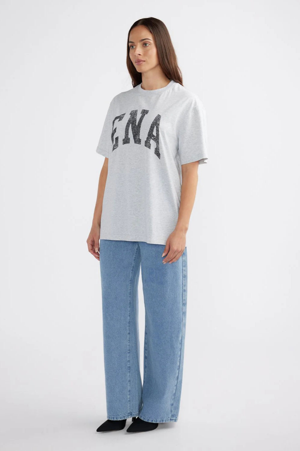 JESSIE OVERSIZED TEE COLLEGIATE