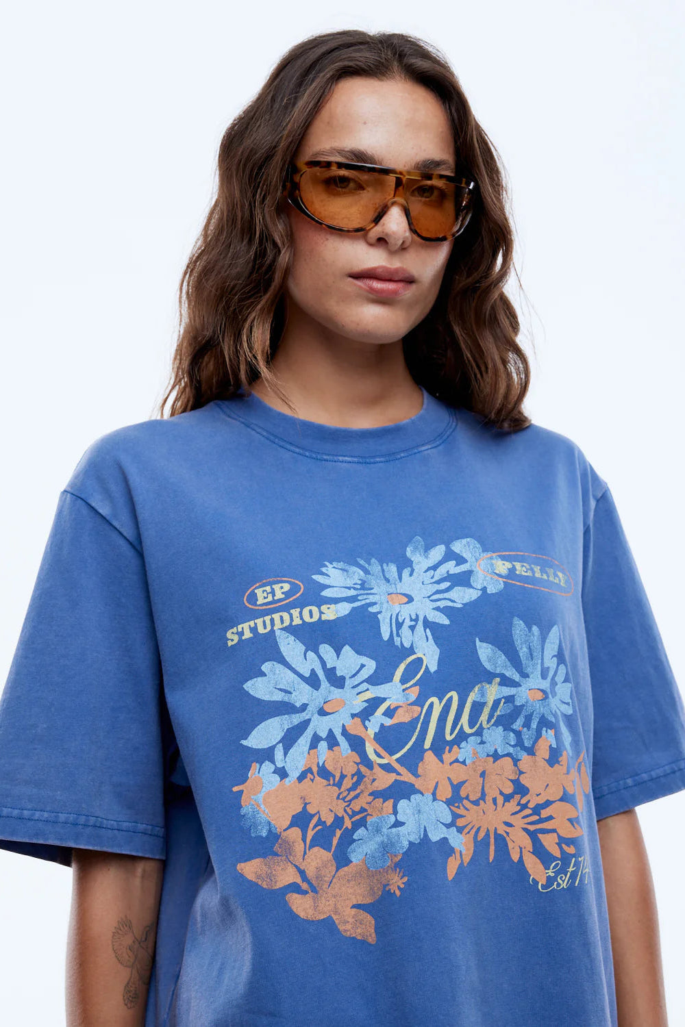 ENA VINTAGE FLORAL TEE