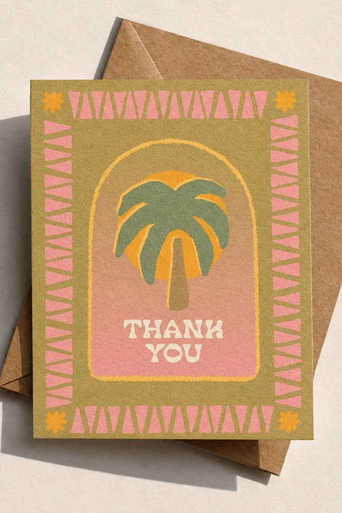Thank You Greeting Card