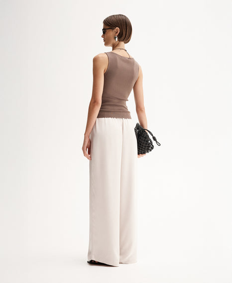 Anouk Knit Top - Chocolate