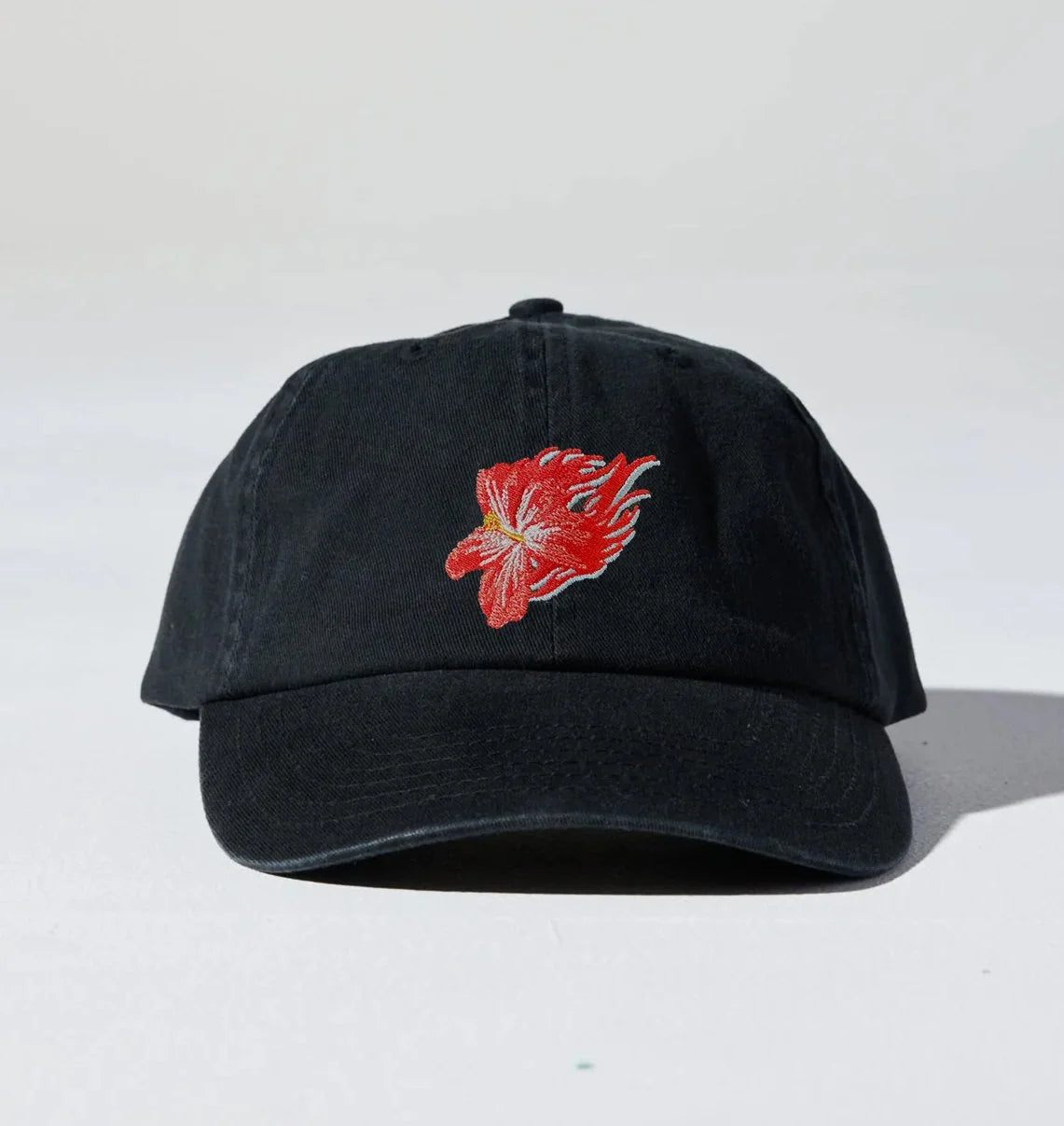 Flaming Hibiscus Cap